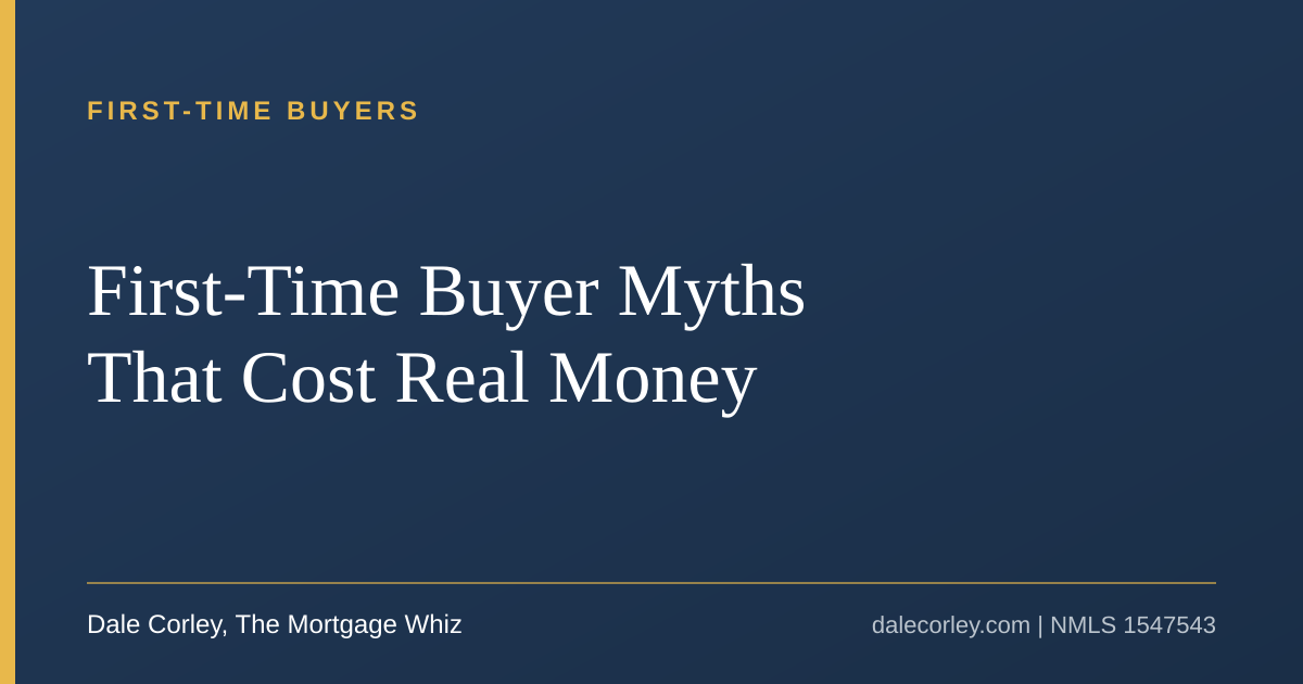 First-Time Buyer Myths That Cost Real Money